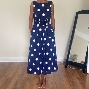 MIDI Poka Dot Dress